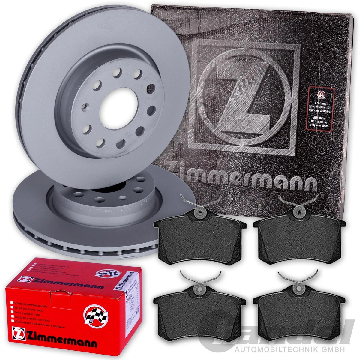 Гальмівні диски та колодки Zimmermann для MINI CLUBMAN (R55) Cooper S