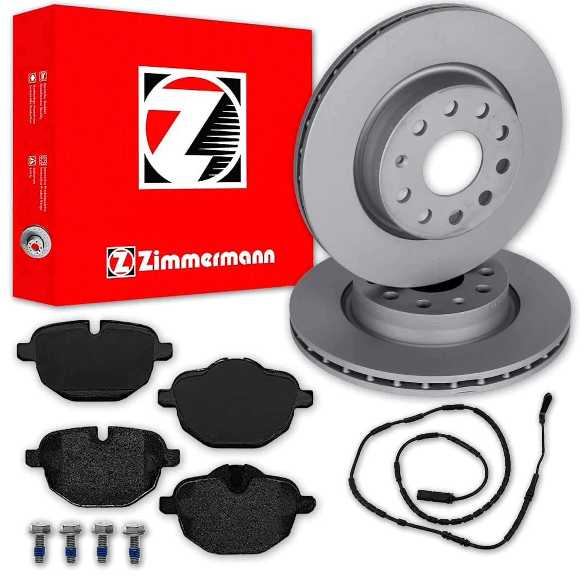 Гальмівні колодки та диски Zimmermann для Jeep Cherokee KJ