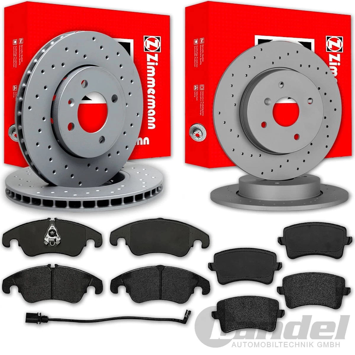 Найкращі гальмівні колодки та диски Zimmermann для VW TOURAN 1.6 – Грузовые барабанные – журнал