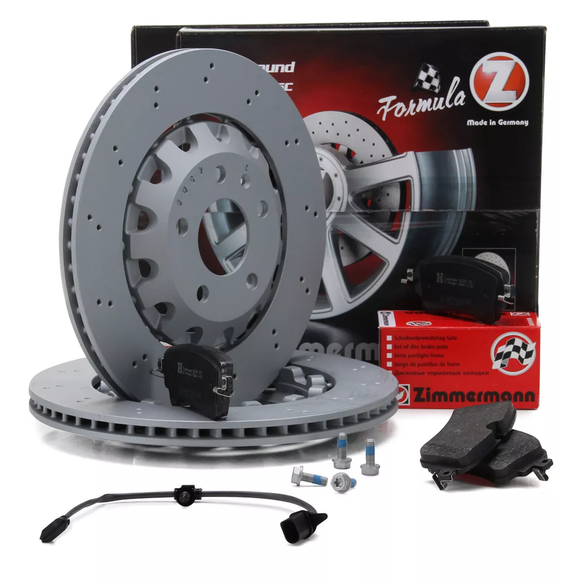 Гальмівні колодки та диски Zimmermann для CITROEN BERLINGO (2018+)