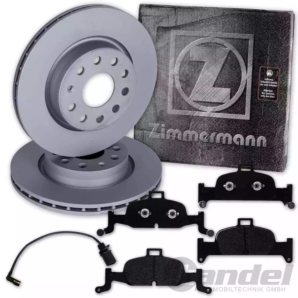 Гальмівні диски і колодки Zimmermann для SUZUKI VITARA (ET, TA, TD) 2.0 16V