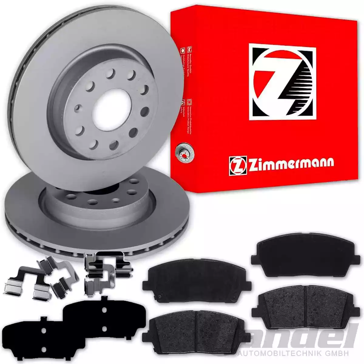 Найкращі гальмівні колодки та диски Zimmermann для Mercedes C-Class W204