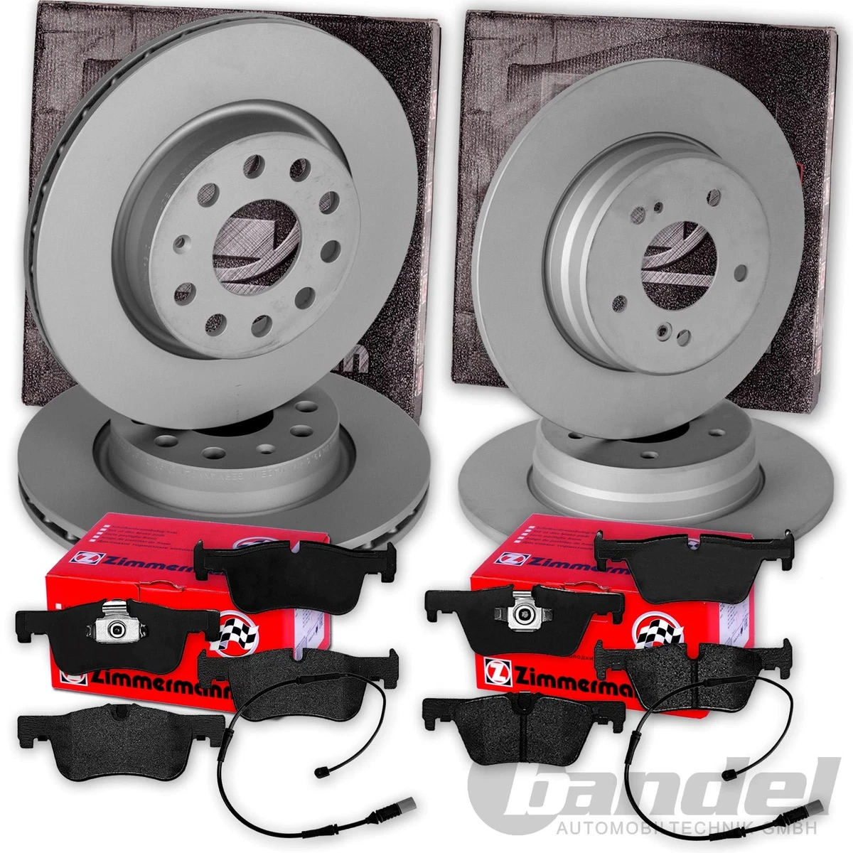 Якісні гальмівні диски і колодки Zimmermann для Volvo S60 II (134) T6