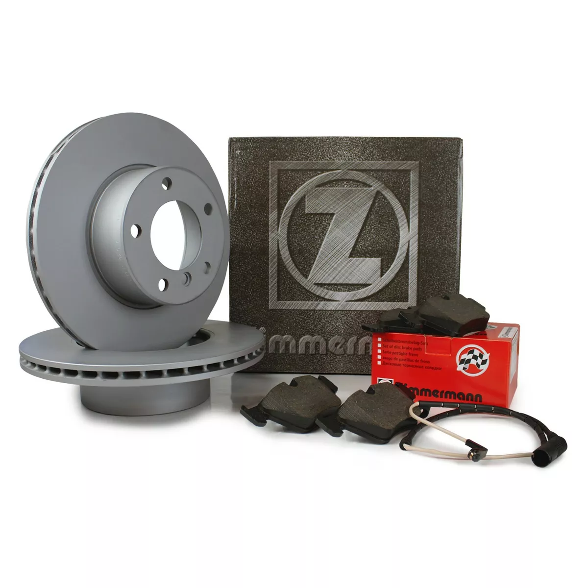 Гальмівні диски та колодки Zimmermann для MERCEDES-BENZ CLK (C209) 200 Kompressor