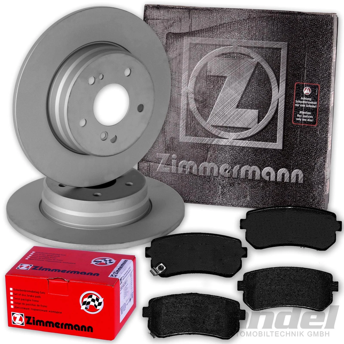 Гальмівні диски та колодки Zimmermann для PEUGEOT 3008 ВЕН (0U_) – надійність і безпека
