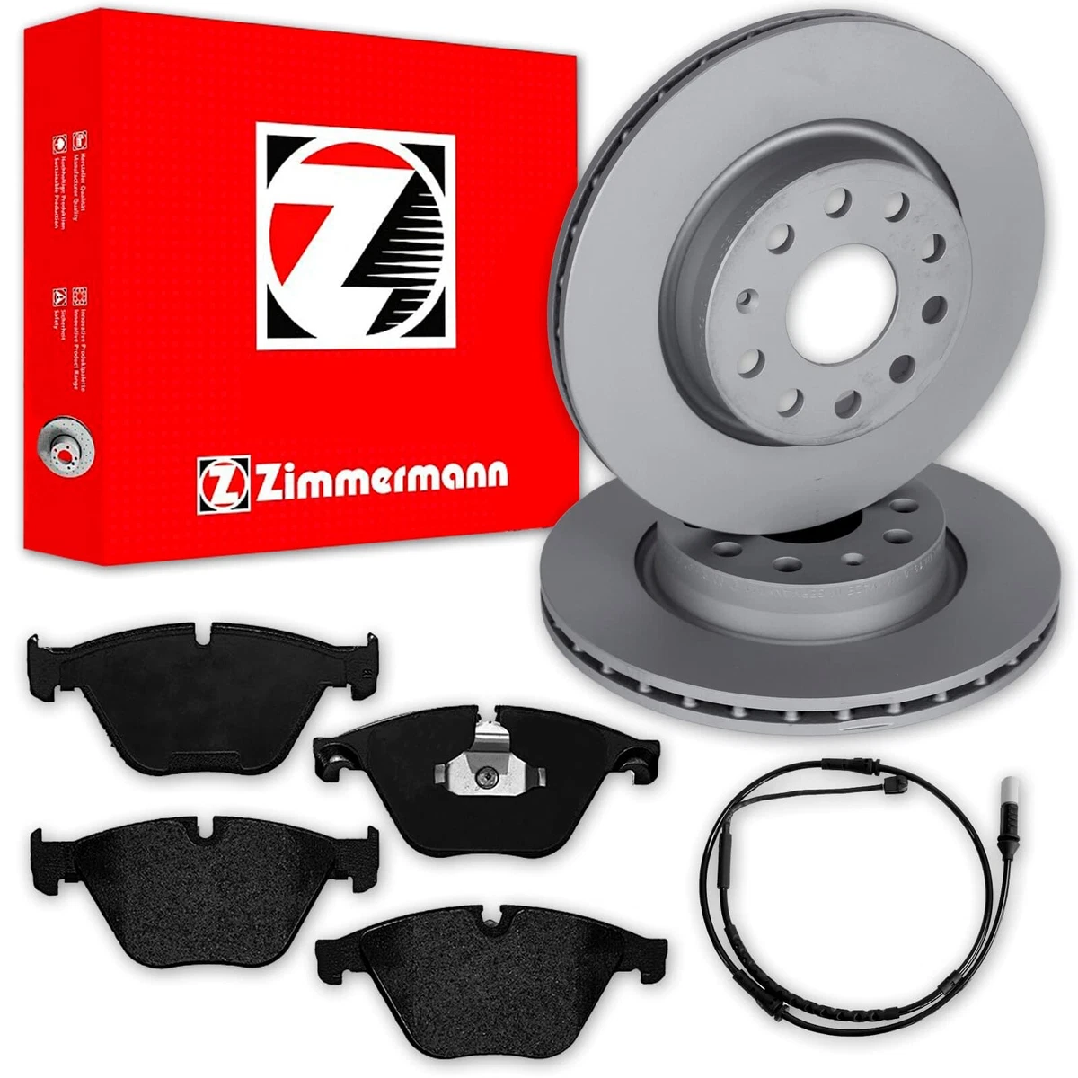 Гальмівні диски та колодки Zimmermann для MERCEDES-BENZ CLK (C209) 200 Kompressor