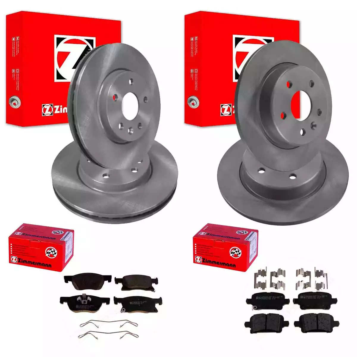 Гальмівні диски та колодки Zimmermann для MINI CLUBMAN (R55) Cooper S