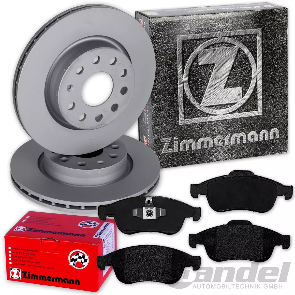 Гальмівні колодки та диски Zimmermann для CITROEN BERLINGO (2018+)