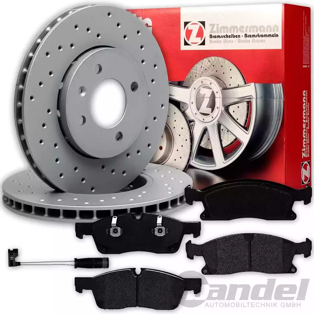 Гальмівні колодки Zimmermann для MERCEDES-BENZ V-CLASS (W447) — якість та надійність