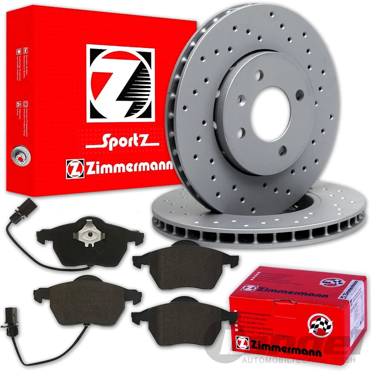 Безпечне гальмування для BMW 3 (G20, G80, G28): Zimmermann та Otto-Zimmermann