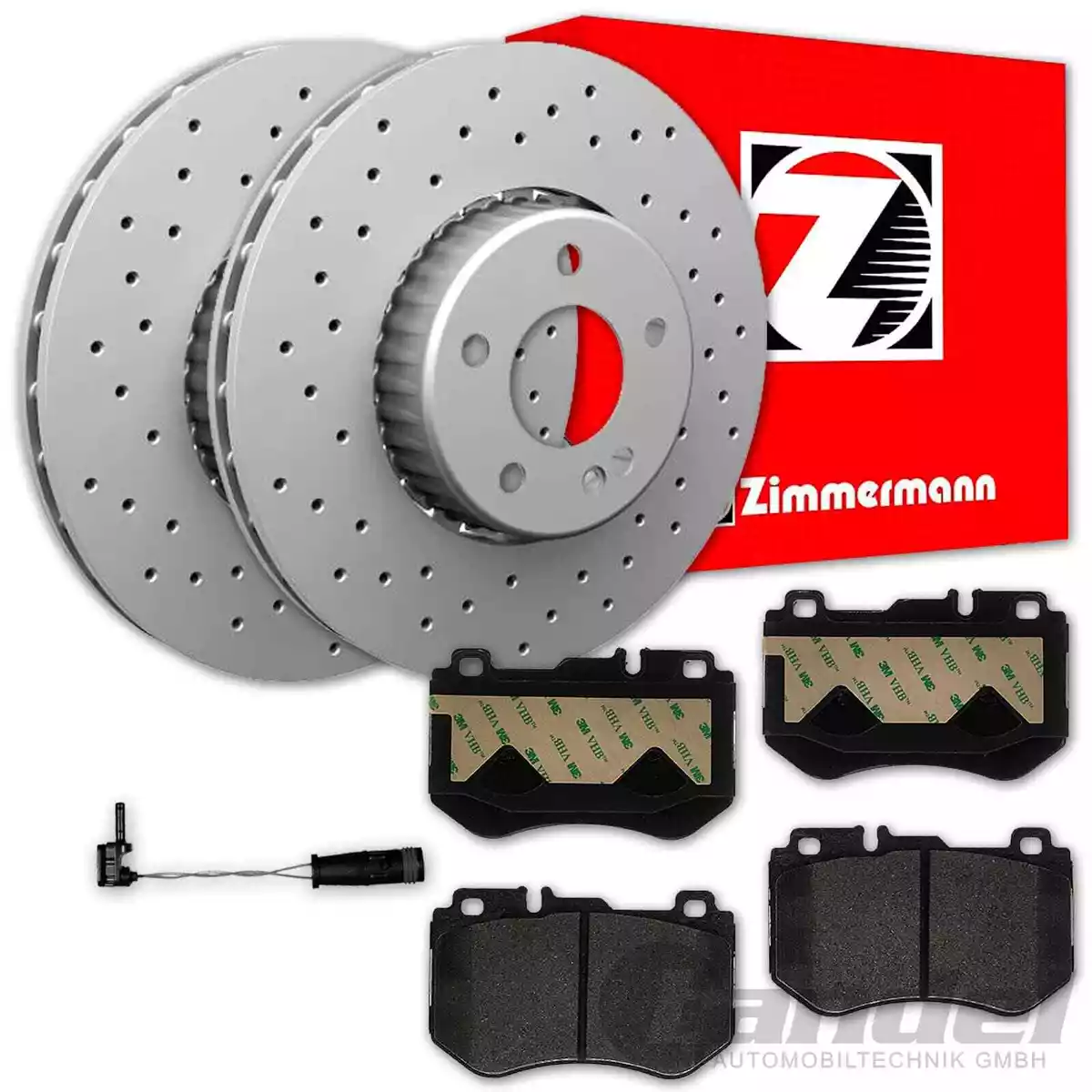 Якісні гальмівні компоненти Zimmermann для Mercedes E-Class S211