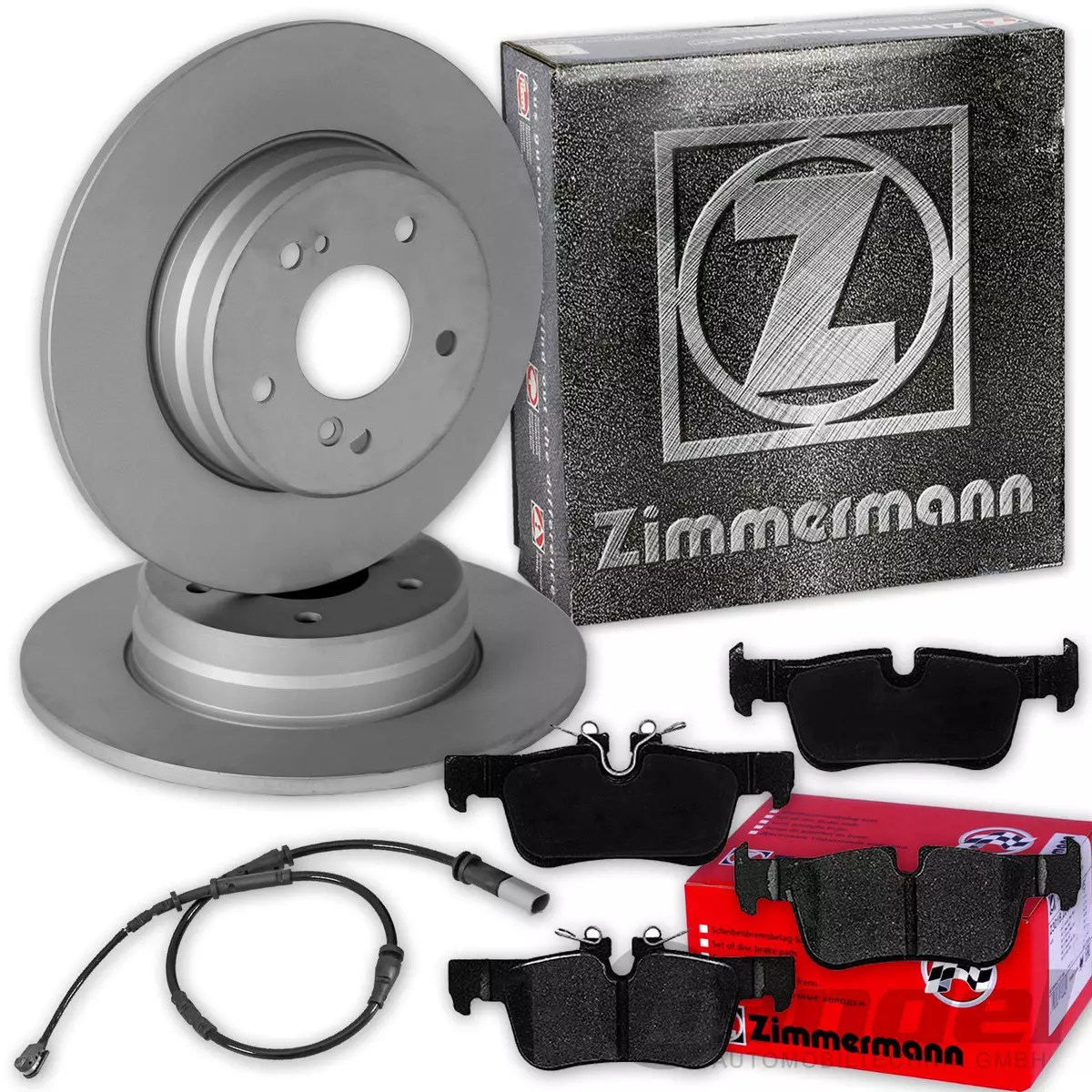 Найкращі гальмівні колодки та диски Zimmermann для Mercedes C-Class W204