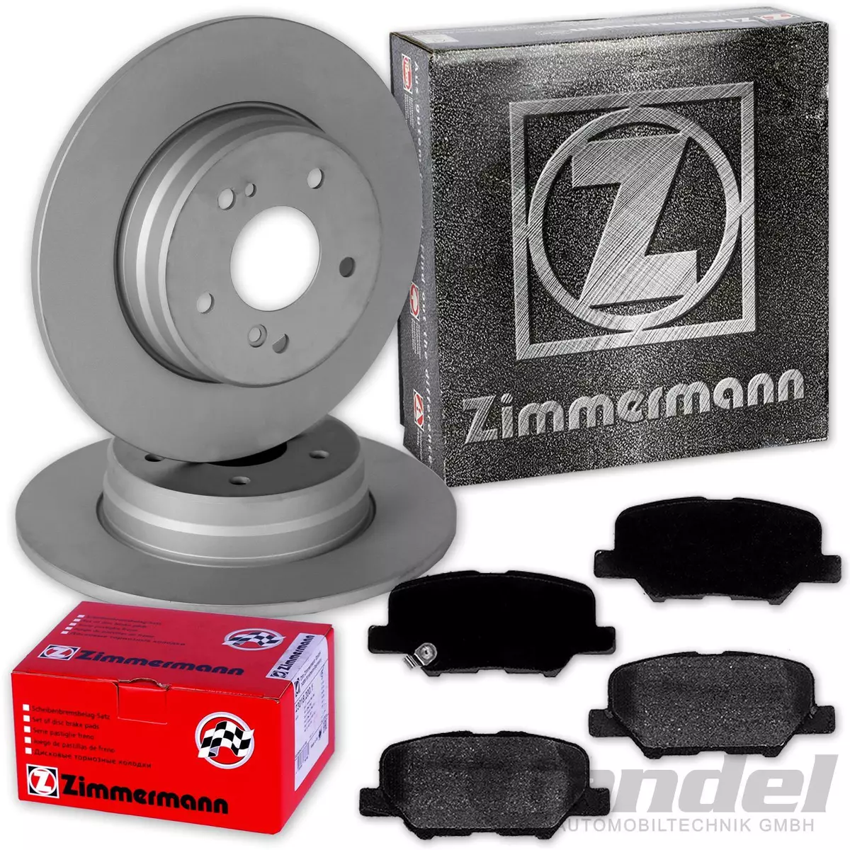 Якість гальмівних дисків та колодок Zimmermann для SKODA OCTAVIA II Combi