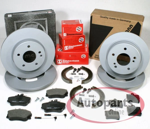 Otto-Zimmermann Гальмівні диски та колодки для VW GOLF V (1K