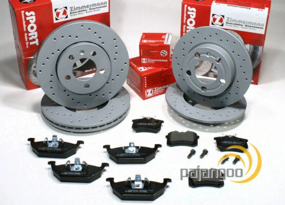 Гальмівні колодки та диски Zimmermann для Toyota Avensis T25