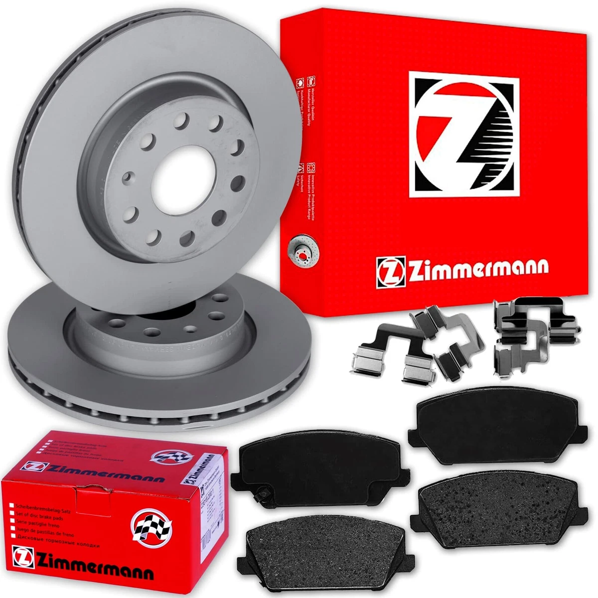 Гальмівні диски та колодки Zimmermann для MINI CLUBMAN (R55) Cooper S